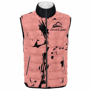 OEM ODM Veste polaire homme haute qualité avec logo personnalisé Manteau court d'hiver en duvet de canard avec col montant Veste pour homme de créateur - Product Image 1