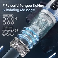 Masturbateur masculin, stimulateur du gland, masseur, succion automatique, rotation, étanche, écologique, gobelet de masturbation vaginale, jouet sexuel