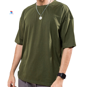 100% coton personnalisable Baggy T-Shirts pour hommes décontracté léger à manches courtes hauts été Street Style grande taille garçons t-shirt - Product Image 1