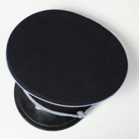 Gorra de moda clásica deportiva para banda de marcha con bordado y ribete, 100% poliéster, unisex, para fiestas, cuatro estaciones, precio bajo
