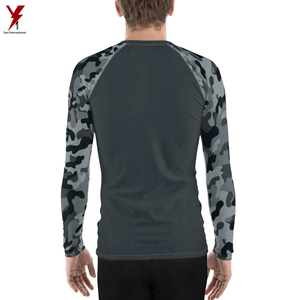 Hommes MMA Rash Guard Jiu Jitsu Bjj T-Shirt Compression Shirt Quick Dry Gym Running Training BJJ Rash Guard en vente - Product Image 4