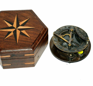 Brújula DE TRABAJO DE PLATA grabada, regalo de papá, regalos de aventura regalos de marido, regalo de parejas, regalos de Navidad - Product Image 1