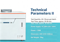 Analyseur d'humidité automatique haute précision YX-WK7400, protection IP65, séchage à l'azote/à l'air, utilisation en laboratoire, test de charbon solide
