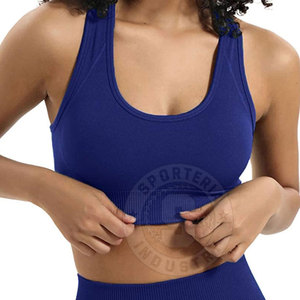 Nuevo Diseño de Alta Calidad, Conjuntos de Yoga para Mujer con Cintura Elástica, Transpirables, Ajustables y Cómodos, Conjuntos de Yoga para Gimnasio - Product Image 5