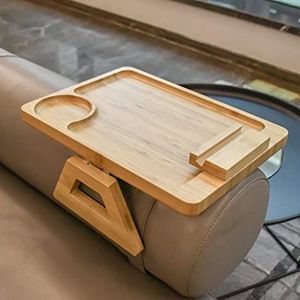 Elegante Mesa Auxiliar de Madera para Sofá |   Artesanía de Alta Gama |   Precio de Fábrica - Product Image 1
