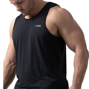 Camisetas sin mangas con capucha personalizadas para hombre con bolsillo de canguro tejido al por mayor para mejorar el rendimiento de la comodidad en los entrenamientos - Product Image 4