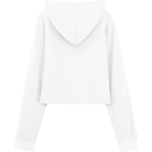 Sweat-shirt à capuche pour homme hiver 2025/2026, poche kangourou, capuche ajustable, coupe décontractée, uni, en polaire, séchage rapide - Product Image 2