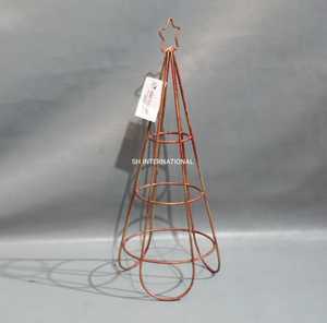 Support d'arbre de Noël en métal de haute qualité et accessoires de décoration de table en gros pour la maison de Noël - Product Image 1