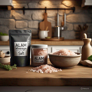 Sal del Himalaya Rosa orgánica acreditada por HACCPA, granos finos y gruesos, embalaje personalizado, fuente rica de minerales y vitaminas complejas - Product Image 4