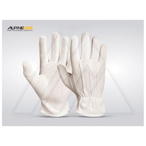 Gants de sécurité en coton tricoté blanc de haute qualité Durable Anti-coupure Protection du travail ignifuge Top prix pour les gants de travail en plein air - Product Image 4
