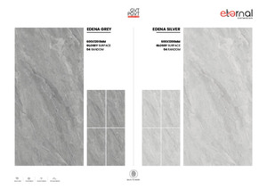 Carreaux en porcelaine de luxe modernes 600x1200mm, finition pierre veinée lisse, antidérapants pour salle de bain intérieure, salon, hôtel, hôpital - Product Image 3