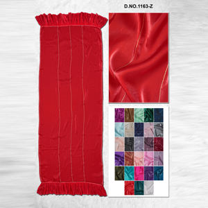 Estola de Organza Larga, Ligera y Transpirable de Primera Calidad para Mujer con Detalles de Líneas Finas y Bordes con Volantes Suaves - Product Image 2