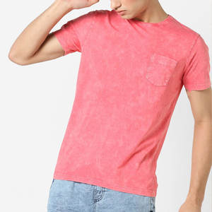 Camiseta de Hombre con Lavado Ácido, Estilo Urbano y Elegante, de Primera Calidad, Artículo Más Vendido, Directo de Fábrica - Product Image 1