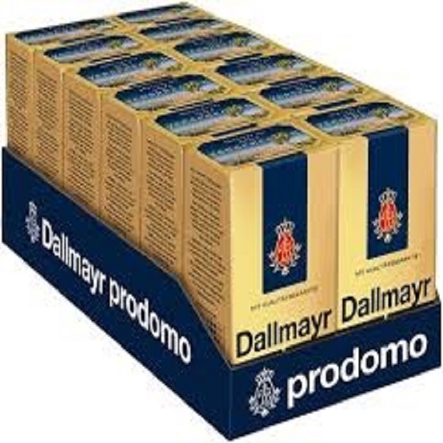 Первоклассный продукт Dallmayr Prodomo, молотый кофе, 500 г, Франция, готовый к отправке