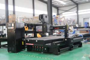 Máquina CNC para Tallado de Estatuas 3D, Router CNC 1325 1530 con Eje Rotatorio, Máquina para Fabricar Patas de Mesa y Sillas de Madera en Venta - Product Image 2