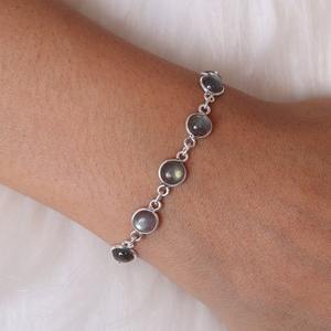 Boho Style 925 Sterling Silver Labradorite Gemstone <b>Bracelet</b> Jewelry Handmade Silver <b>Bracelet</b> Jewelry For <b>Women</b> Wedding Gift For - Product Image 5