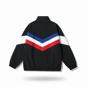 Veste matelassée en laine rétro personnalisée, style streetwear, doublure en maille, légère, imperméable, softshell, spandex/polyester - Product Image 2
