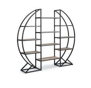 Home <b>Storage</b> Rack Display <b>Shelf</b> Furniture Metal Iron and Wooden Indoor Household Rack From Manufacturer in India - Product Image 1
