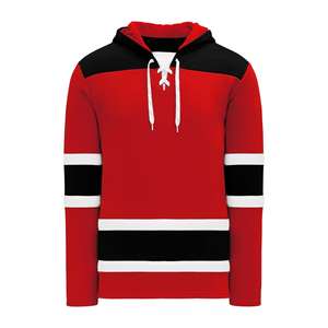 Sweat à capuche de hockey sur glace personnalisé de haute qualité, broderie en twill, respirant, 100% polyester, pour l'hiver - Product Image 5