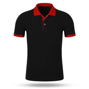 T-shirts de golf 100% coton pour hommes Logo brodé personnalisé vierge à bas prix avec impression graphique pour polos - Product Image 5
