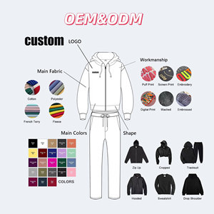 Sudaderas con capucha de hombre personalizadas 100% algodón oversize drop shoulder streetwear 500gsm peso pesado negro sudaderas con capucha en blanco para hombre - Product Image 5