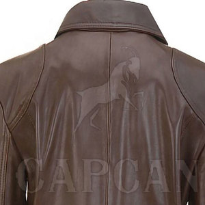 100% chaquetas de cuero genuino para mujer Coaction manga larga al aire libre con relleno de algodón transpirable Etiqueta Privada - Product Image 4