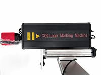 Machine de marquage laser UV CO2 5W 10W pour codage en ligne de haute précision BMP/PLT