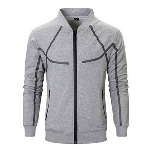 Survêtement en coton mélangé à logo personnalisé pour hommes survêtement épais de deux pièces avec coupe confortable personnalisée - Product Image 6