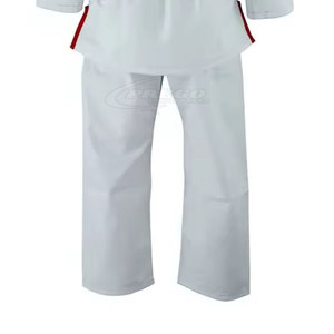 ชุดคาราเต้ดีไซน์ใหม่คุณภาพสูง โลโก้ด้านหน้าสั่งทำได้ ผ้าฝ้าย 100% ระบายอากาศ แห้งเร็ว ชุดศิลปะการต่อสู้สำหรับขาย - Product Image 4