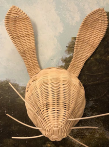 Cabeza de animal de ratán plegable Decoración del hogar con diseño multifuncional desmontable flexible - Product Image 3