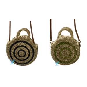 Sac à main en jacinthe d'eau tissée à la main de taille personnalisée sac fourre-tout naturel écologique pour les femmes mode décontractée de tous les jours - Product Image 6