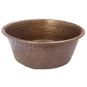 Bol de pédicure pour salon de maison moderne de haute qualité Design martelé fantaisie avec matériau métallique de service en cuivre standard pour usage domestique - Product Image 5