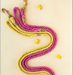 Nautical Cotton Rope Dog <b>Leash</b> | Handmade <b>Leash</b> | Soft Touch <b>Leash</b> for Big and Small Dog | Eco-friendly <b>Leash</b> - Product Image 1