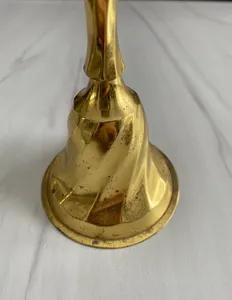 Campanas de latón puro para decoración del hogar, ideales para templos, restaurantes navideños, comedor de mesa, perfecto para regalos y uso festivo - Product Image 5