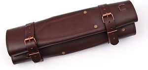 ชุดมีดเชฟเหล็กดามัสกัสทำด้วยมือด้ามไม้ชุดมีดตัดในครัว5ชิ้นงานตามสั่ง - Product Image 6