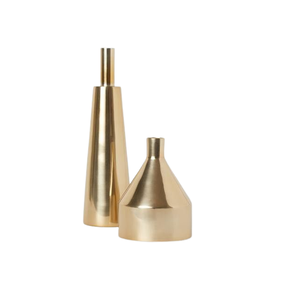 Vase à fleurs en métal en aluminium de meilleure qualité Vases à fleurs en métal modernes en aluminium de conception faite à la main pour la maison de pièce maîtresse de mariage de fête - Product Image 4