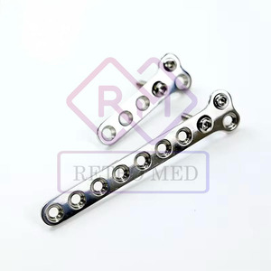 Cơ sở của bác sĩ thú y dụng cụ phẫu thuật phẫu thuật chấn thương cấy ghép Titan Mini tấm và ốc vít thú y bằng dụng cụ medicab - Product Image 4