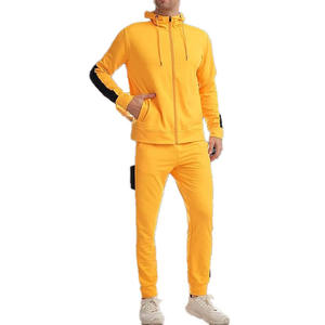 Conjunto Deportivo Personalizado para Hombre, Sudadera con Capucha y Pantalones Deportivos, Ropa de Gimnasio, Traje Deportivo con Cremallera, Chándal Personalizado para Hombre - Product Image 6