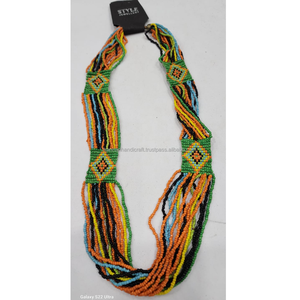 Collier en résine naturelle, pendentif, collier ethnique, produit artisanal en vente chaude - Product Image 6