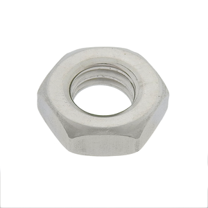 Tuerca hexagonal de acero inoxidable de alta resistencia, tipo de par predominante para certificación métrica para industrias de sujeción-latón - Product Image 3