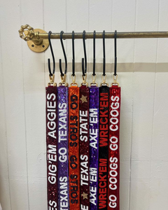 Sangles de sac en perles de rocaille YELLOW JACKET en or blanc personnalisées, accessoires de mode pour sac à main, sangle perlée - Product Image 2