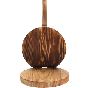 Bán buôn handmade bằng gỗ tự nhiên Tortilla Báo Chí cho thiết kế mảnh cán pins & Pastry bảng thiết kế mảnh - Product Image 5