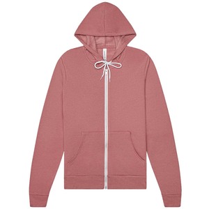 Sweat à capuche zippé Bella en toile - Product Image 5