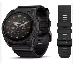 นาฬิกาสมาร์ทวอทช์พลังงานแสงอาทิตย์ GPS รุ่น 8 อุตสาหกรรม DIY ODM-51 มม. สีดำคาร์บอนเกรย์ DLC ไทเทเนียม-รับประกัน 3 ปี - Product Image 3