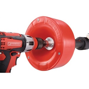 ROSPIMATIC CL Set Máquina Eléctrica para Limpiar Tuberías, Longitud de Espiral de 7.5 m, Diámetro de Espiral de 8 mm, Accesorios para Herramientas de Limpieza del Hogar - Product Image 3