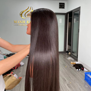 Extensions de Cheveux Humains Glue Les Perruque avec HD Swiss Lace Frontal 100% Cheveux Humains Origine Vietnam - Product Image 1