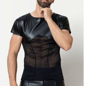 Camiseta de Lona Personalizada de Corte Regular para Hombre, Cuello Redondo, Informal, Transpirable, Ecológica, de Secado Rápido, para Invierno, RABUSH SPORTS RS-LTS-14 - Product Image 1