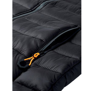 Veste bouffante à manches longues pour hommes col montant tissu en toile dernier manteau d'hiver uni vierge à vendre en gros - Product Image 4