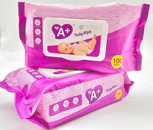 120Pcs Thiết Kế Mới Bé Lau Rượu Miễn Phí Nước Tinh Khiết Bé Mô Không Dệt Dùng Một Lần Lau Ướt - Product Image 3