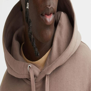 2024 SunFaded en détresse acide lavé grande taille hommes sweats à capuche fermeture éclair conception goutte épaule plaine capuche 3D imprimé - Product Image 6